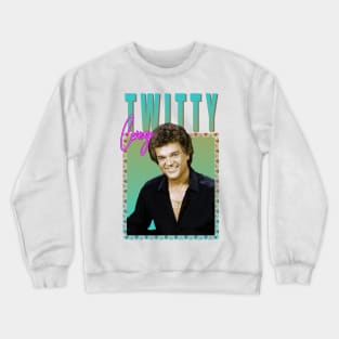 Conway Twitty - Retro 70s Crewneck Sweatshirt